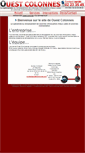 Mobile Screenshot of ouestcolonnes.com